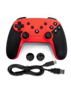 Gamefitz Wireless Controller for the Nintendo Switch in Red