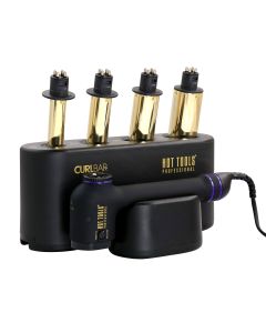 Hot Tools Professional Curl Bar Set with 24k Gold Interchangeable Barrels and Pulse Technology